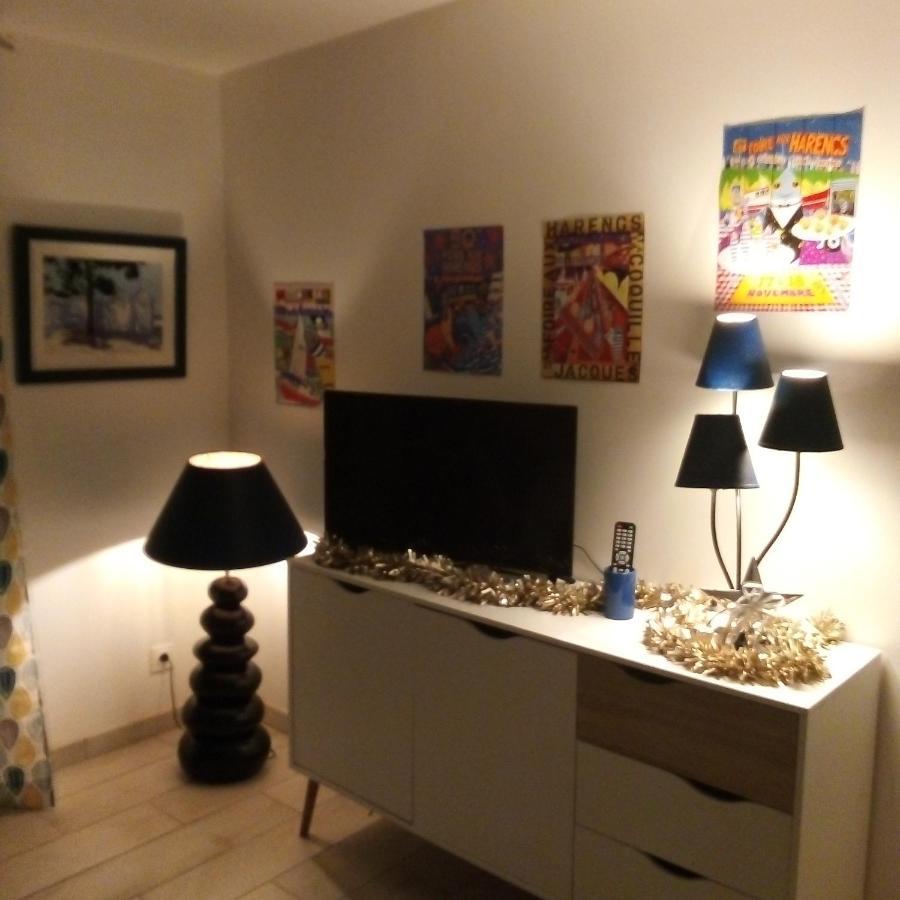 Au galet bleu Villa Dieppe Exteriör bild